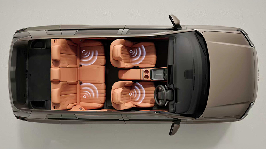GAC AION V aerial view