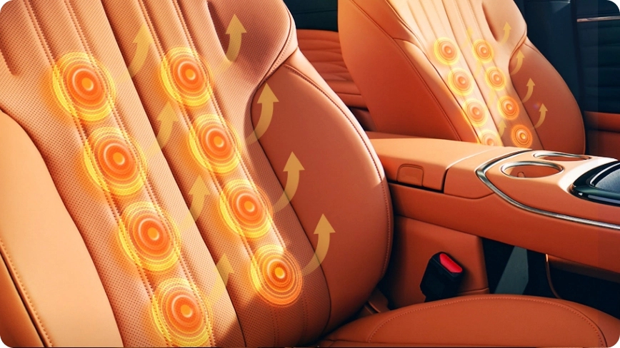 GAC AION V massage seats