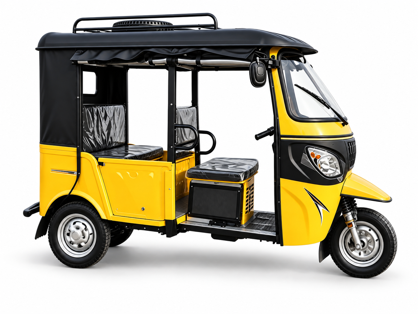 Safari 6 electric passenger tricycle — view 2