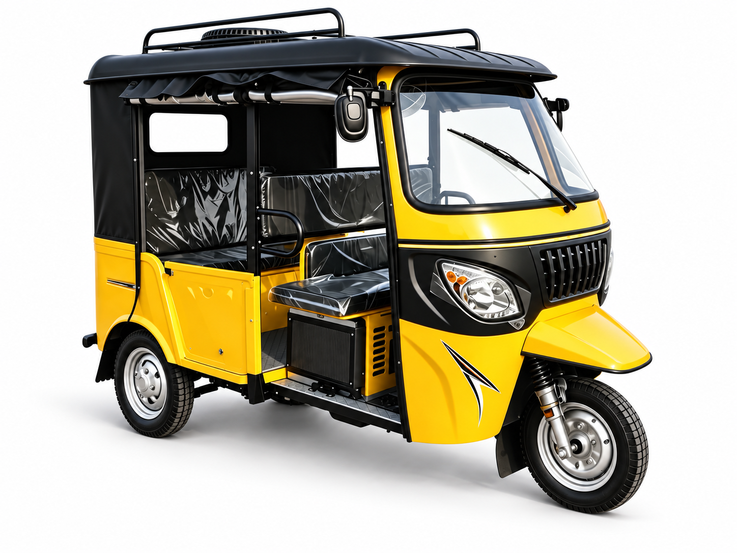 Safari 6 electric passenger tricycle — view 5